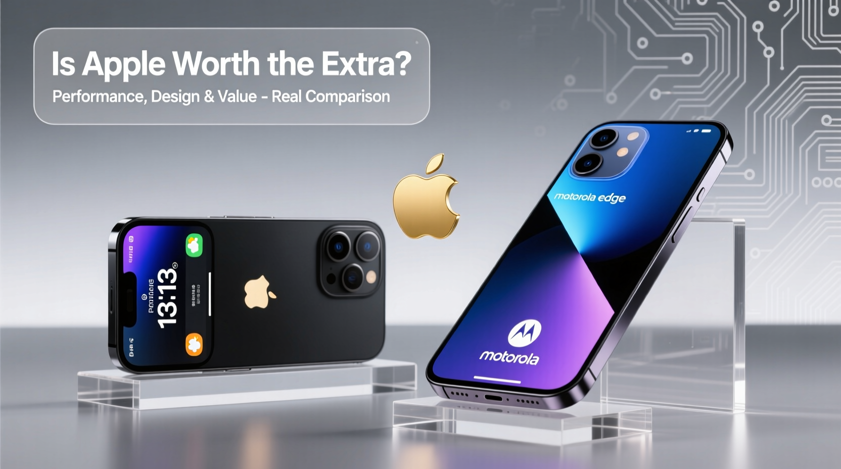 iphone 13 vs motorola edge is apple really worth the extra