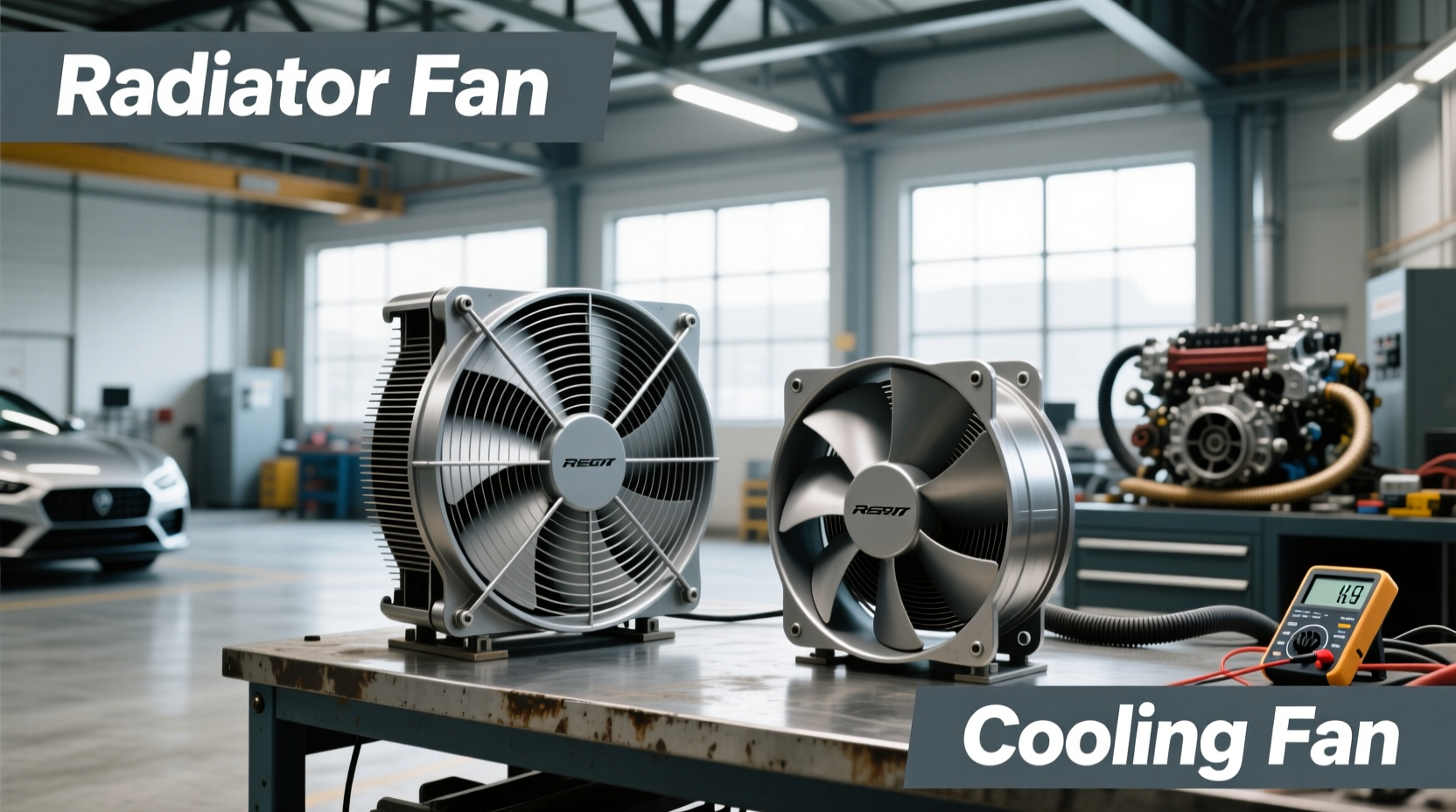 What Is the Difference Between Radiator Fan and Cooling Fan?