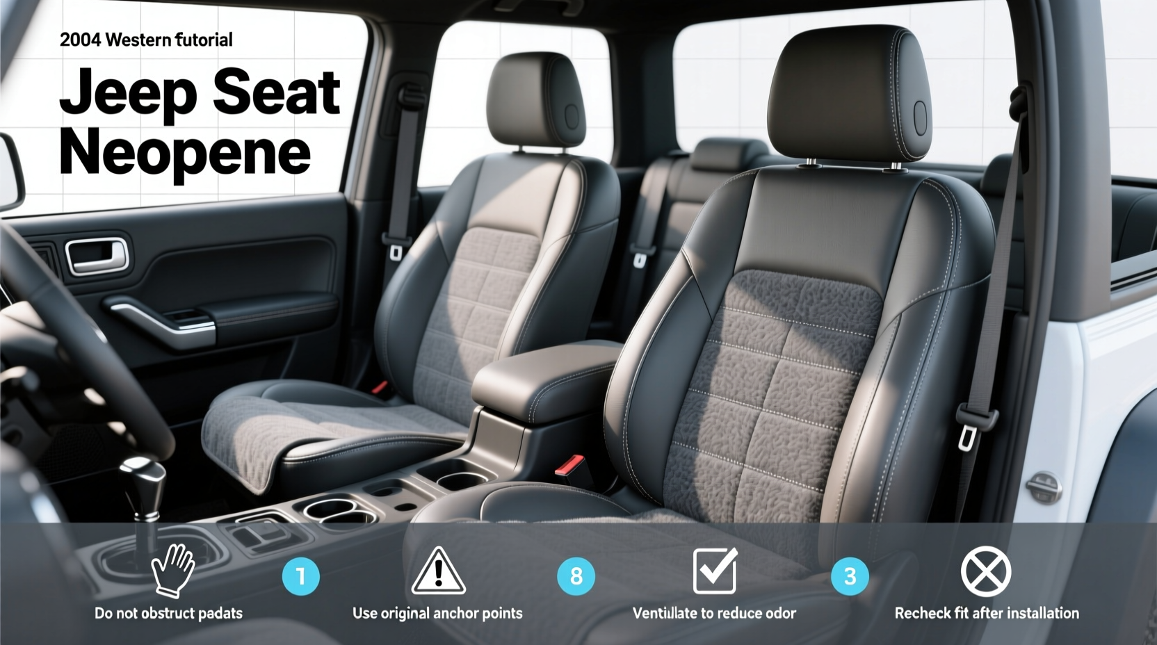 2004 Jeep Wrangler Neoprene Seat Covers Buying Guide