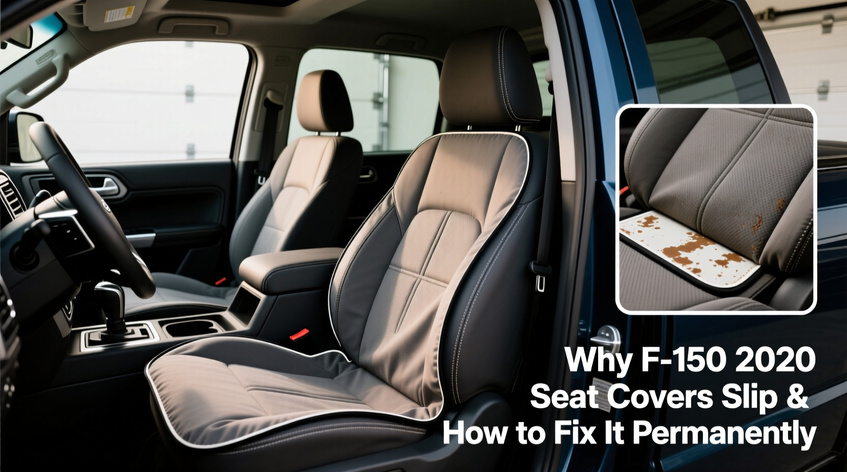 f150 2020 seat cover slipping