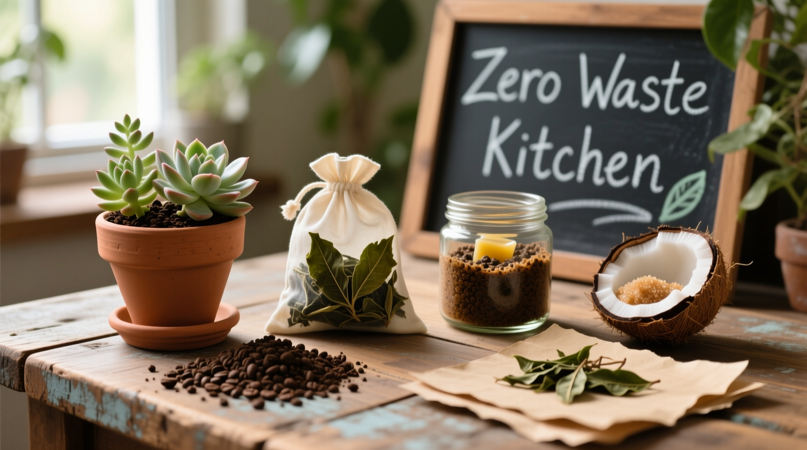 ways to reuse coffee grounds tea leaves