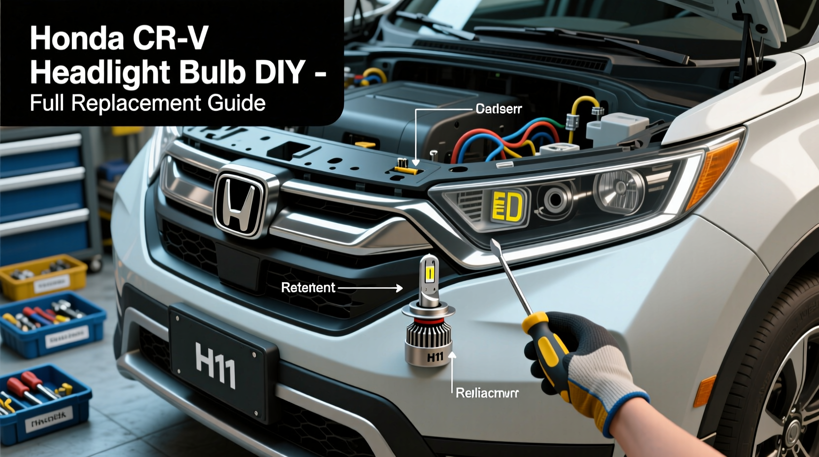 Honda Crv Headlight Bulb Type