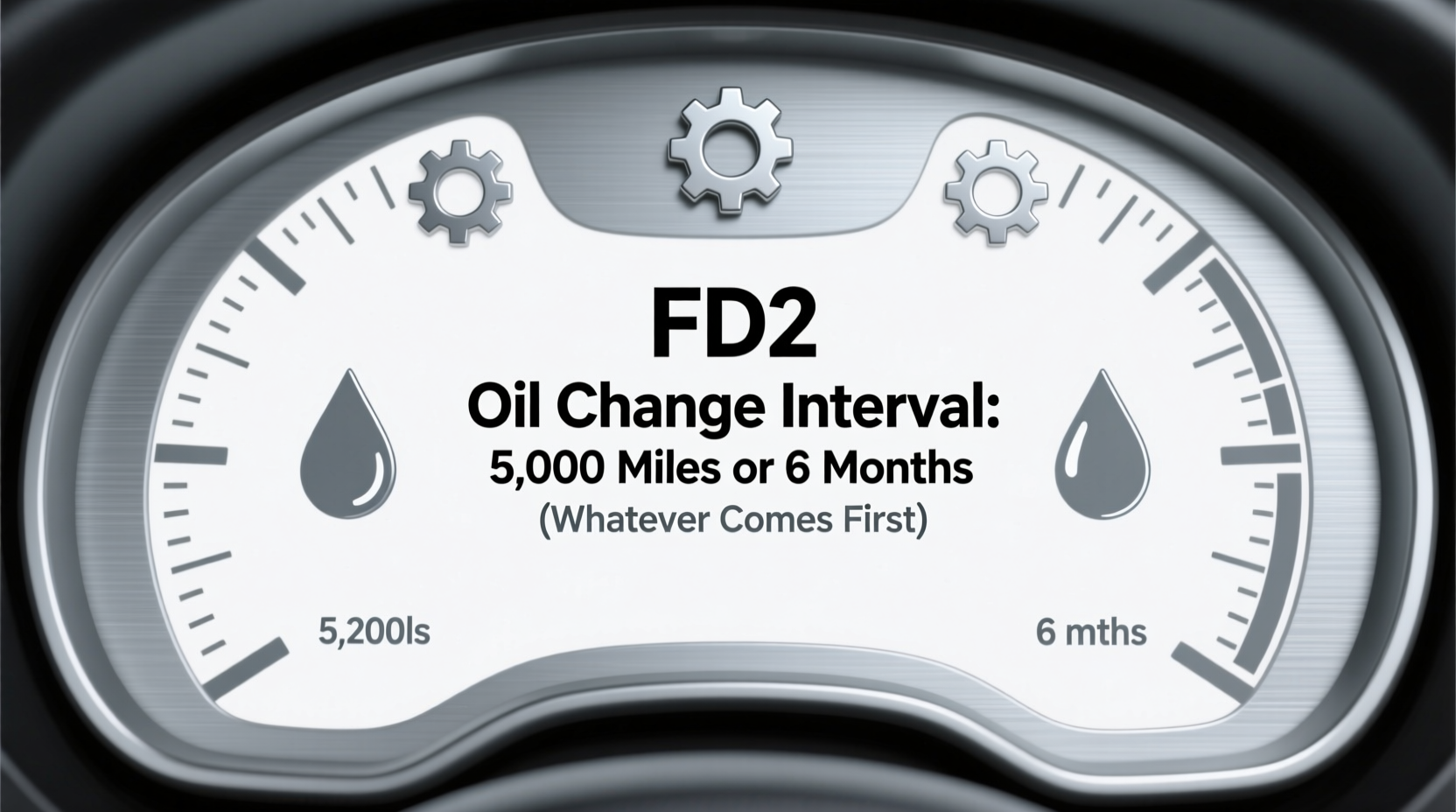 fd2 oil change interval