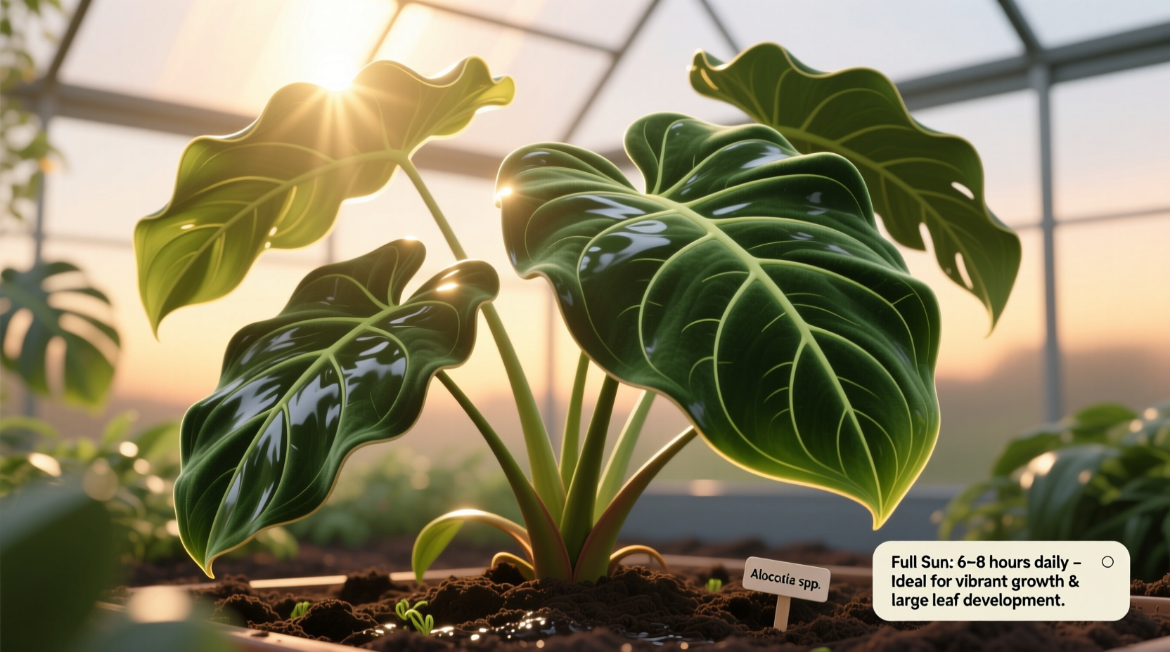 do elephant ears like full sun
