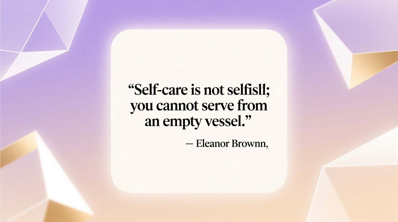 quotes on self care