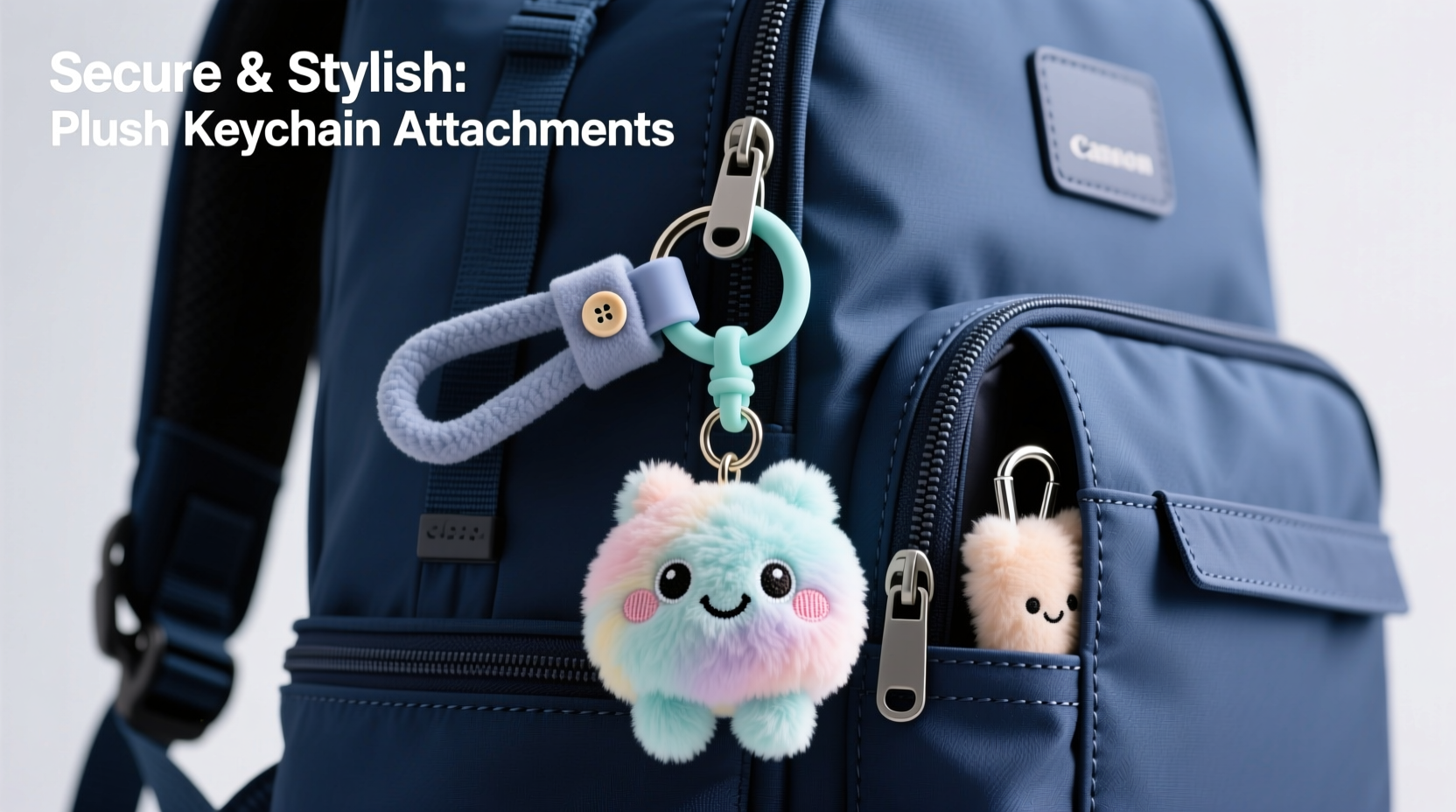 creative and secure ways to attach a plush keychain to your backpack