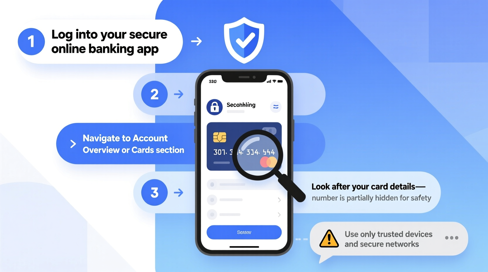the complete guide to safely finding your card number when you dont have your card