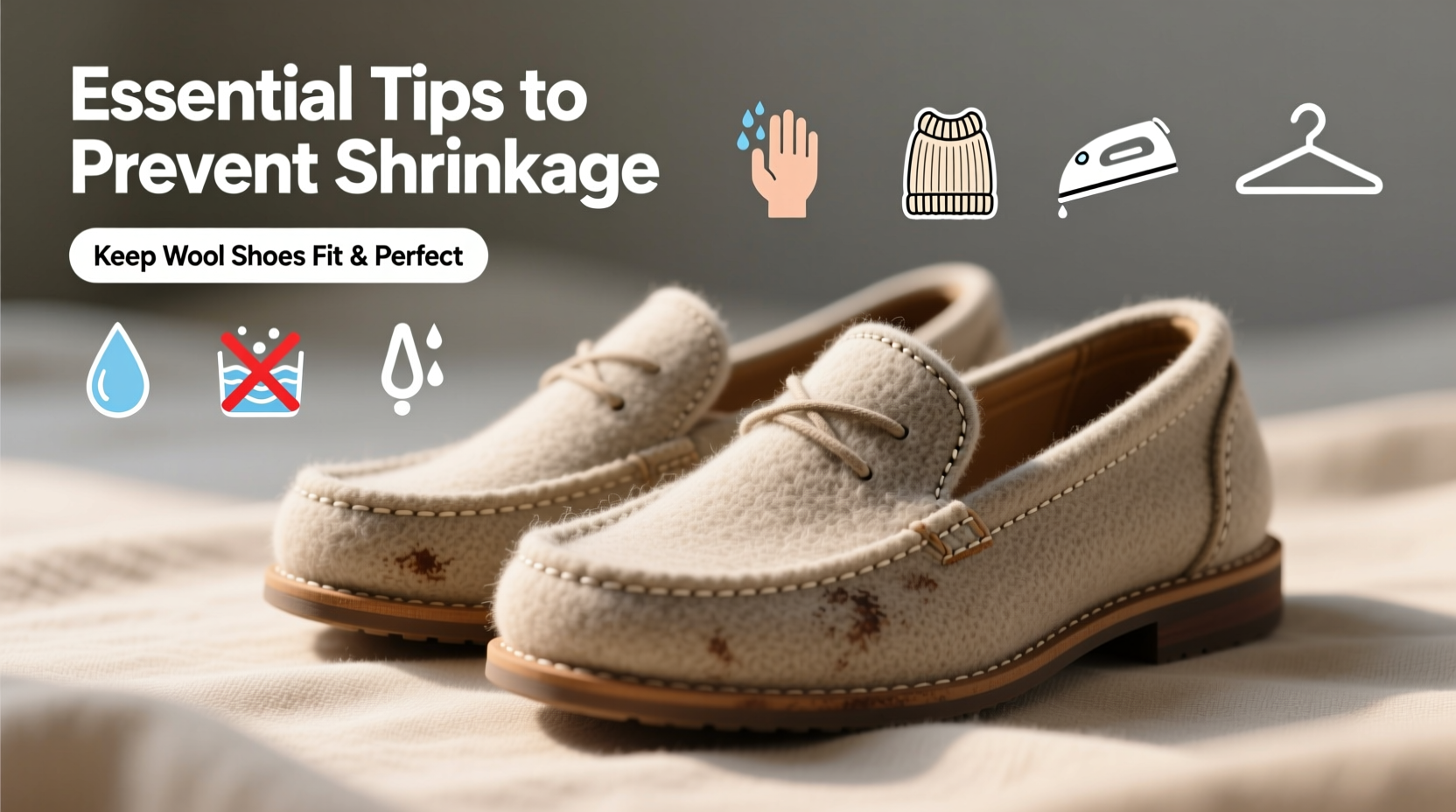 essential tips to prevent wool shoes from shrinking and keep them fit perfectly