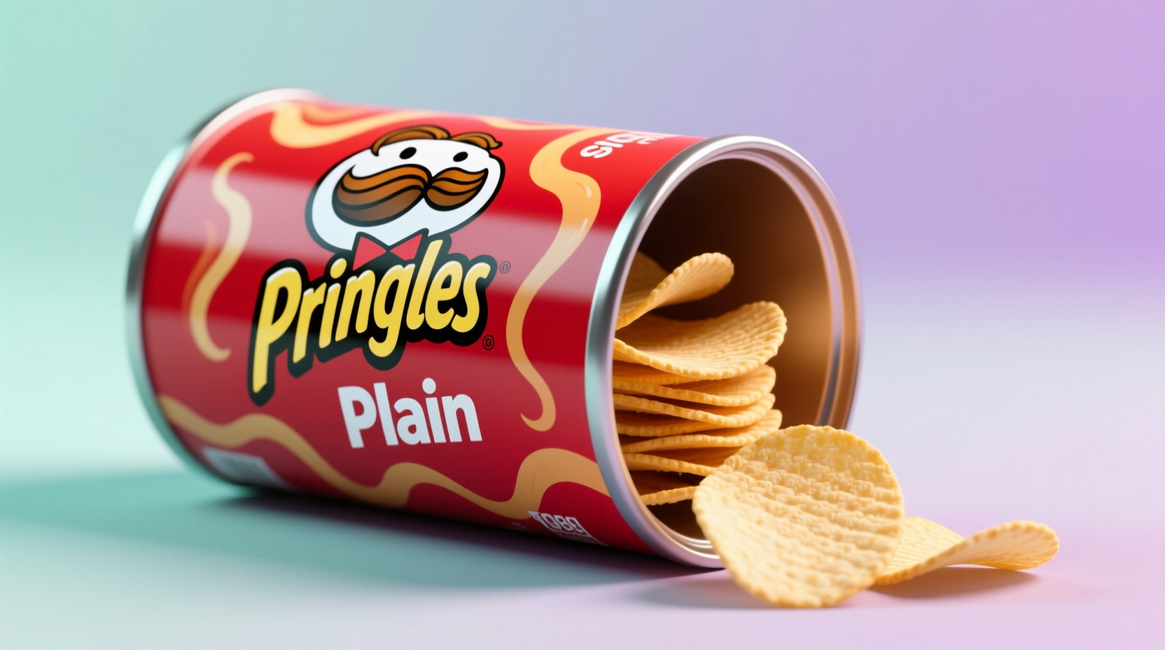 pringles plain potato chips