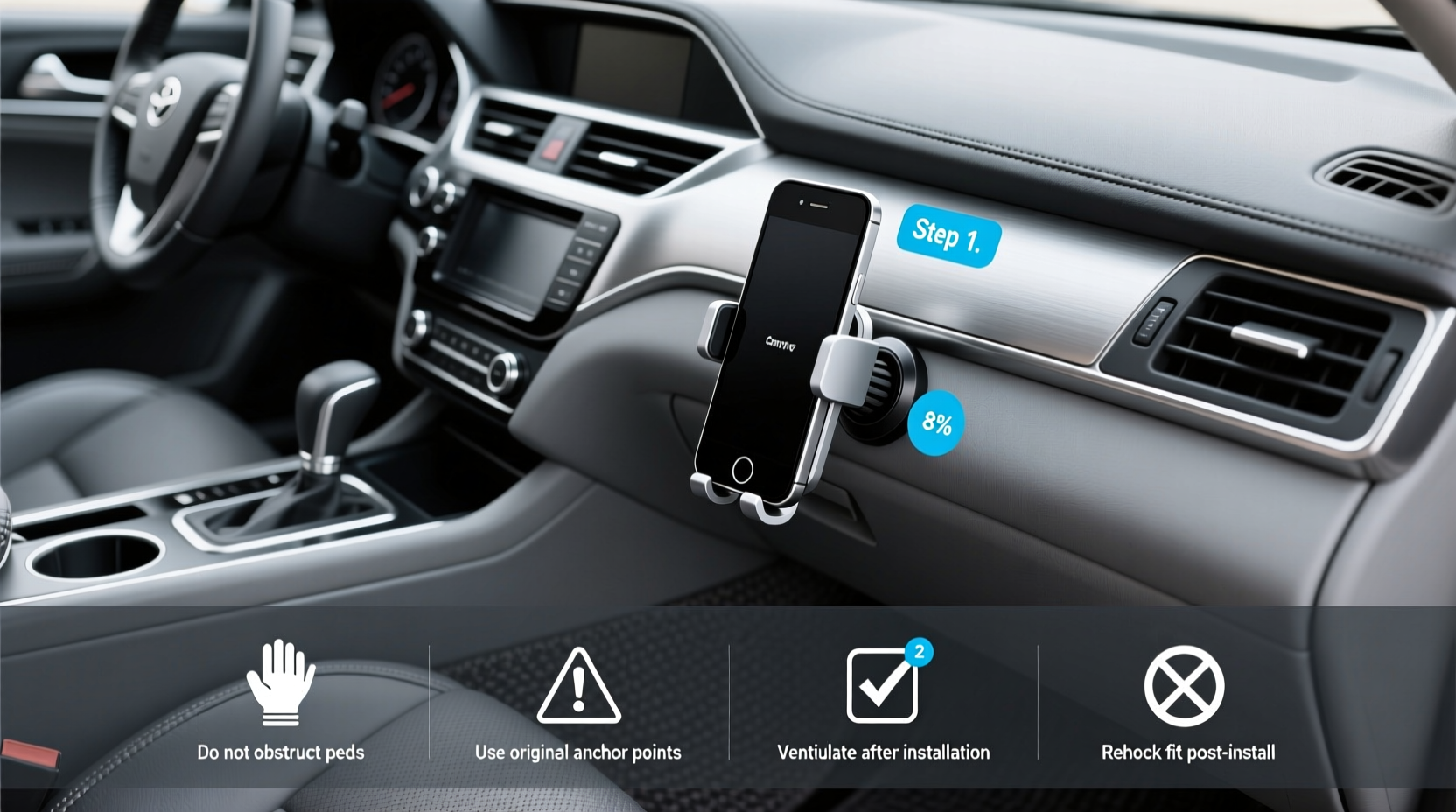 2012 camry hybrid phone mount
