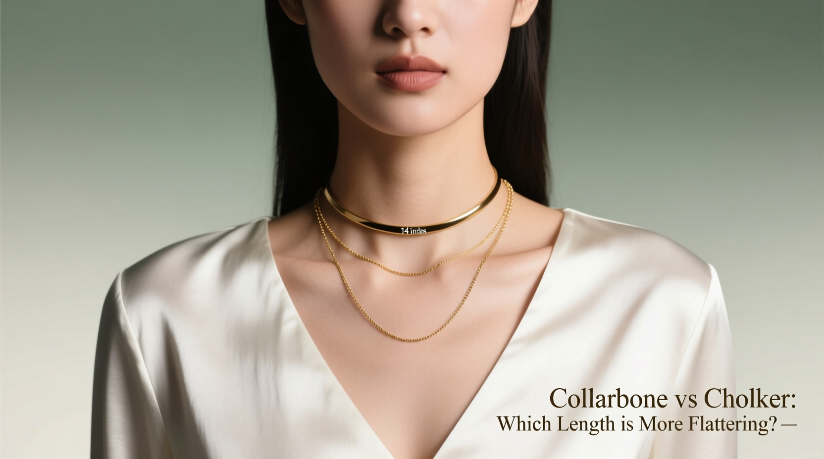 collarbone vs choker necklace which length is actually more flattering