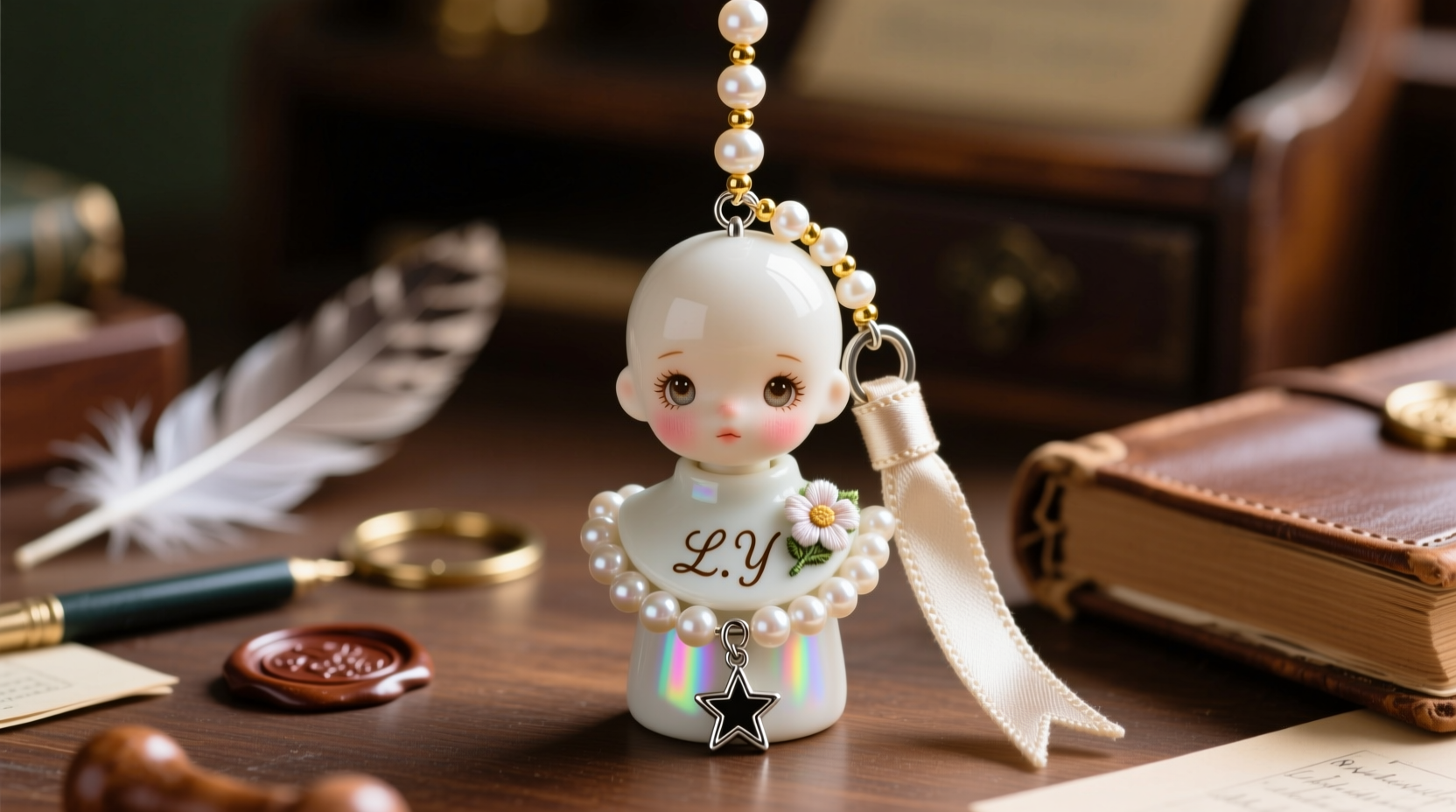 creative ways to personalize your pearl string doll keychain for a unique touch