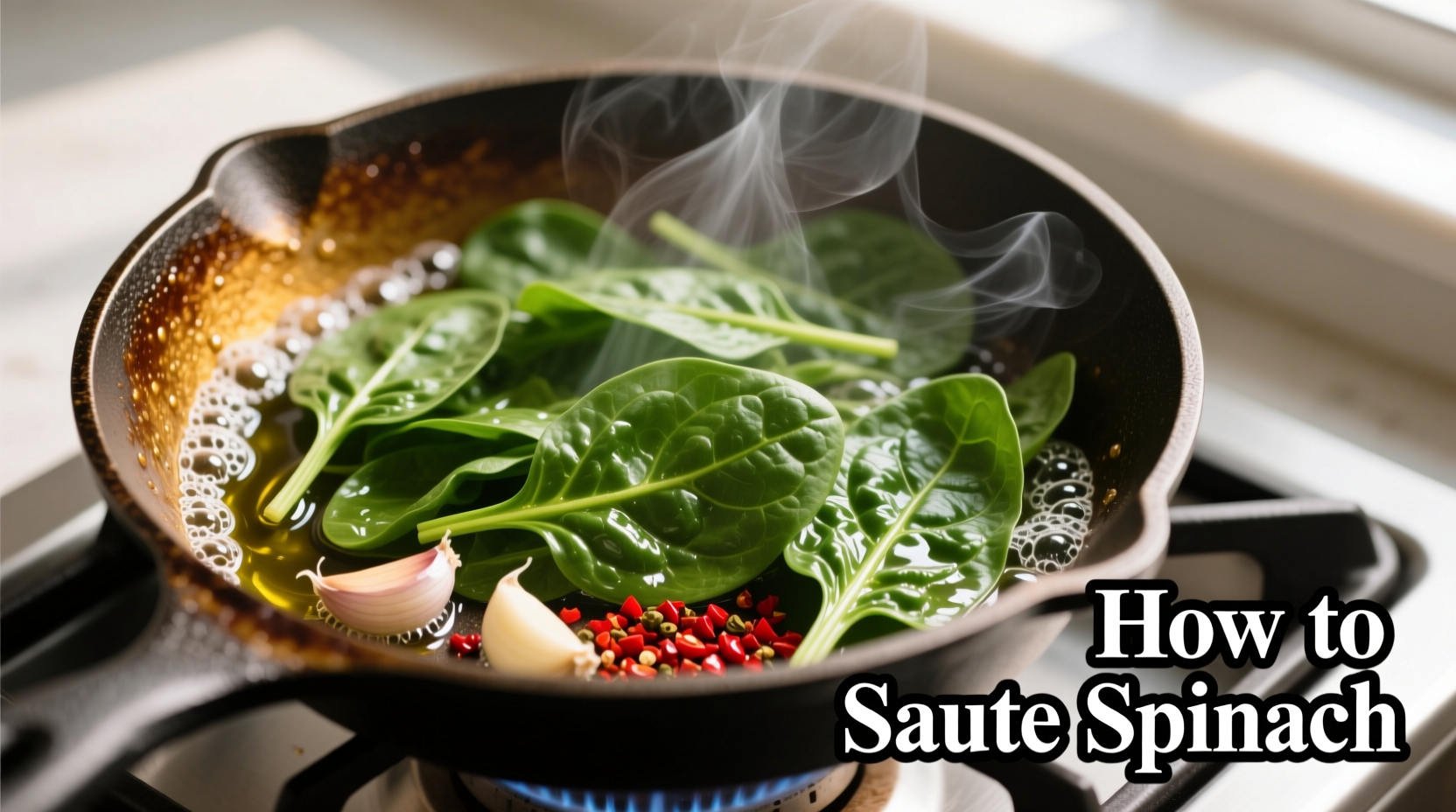 How to Sauté Spinach Perfectly in 5 Minutes