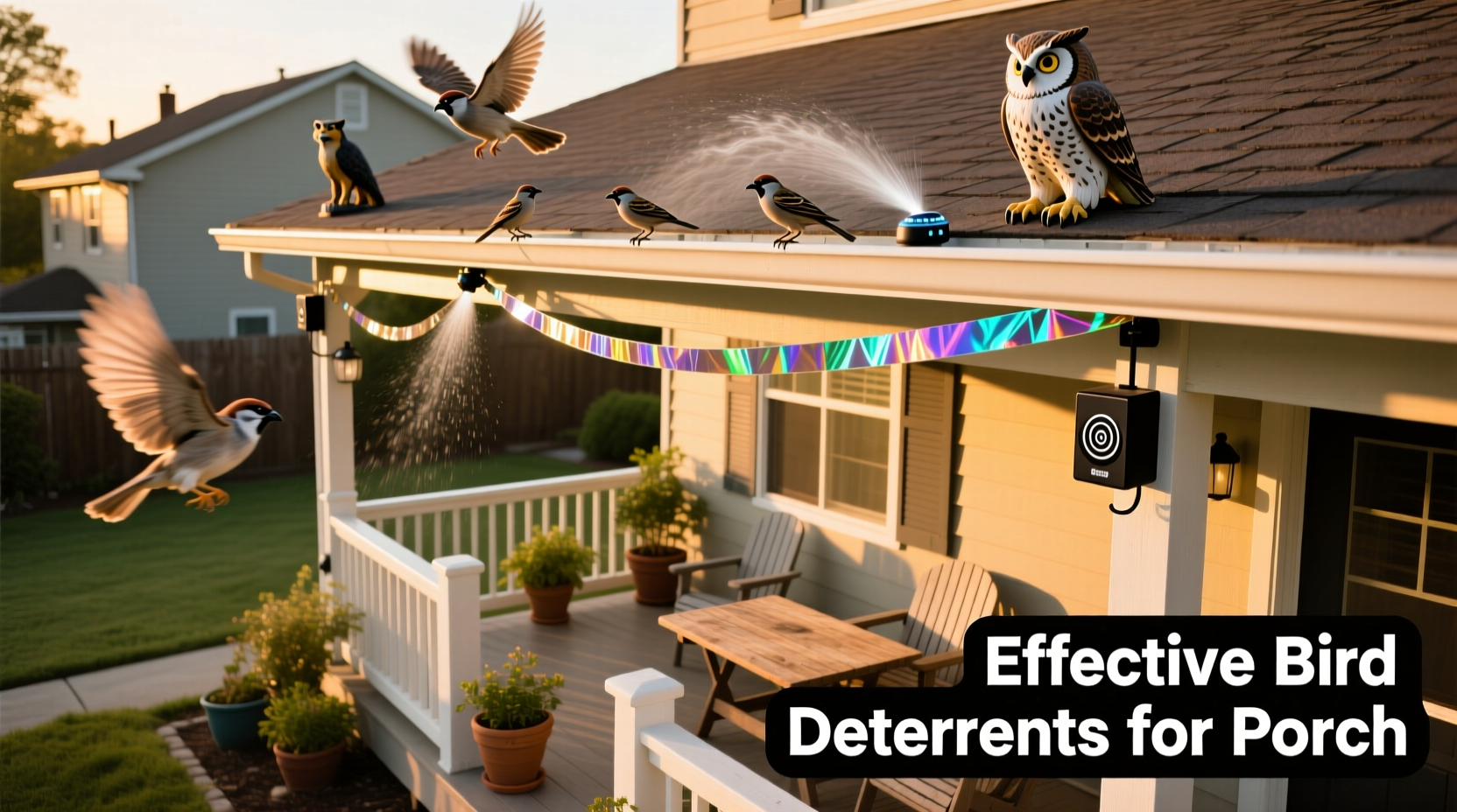 effective approaches for the best way to keep birds off porch