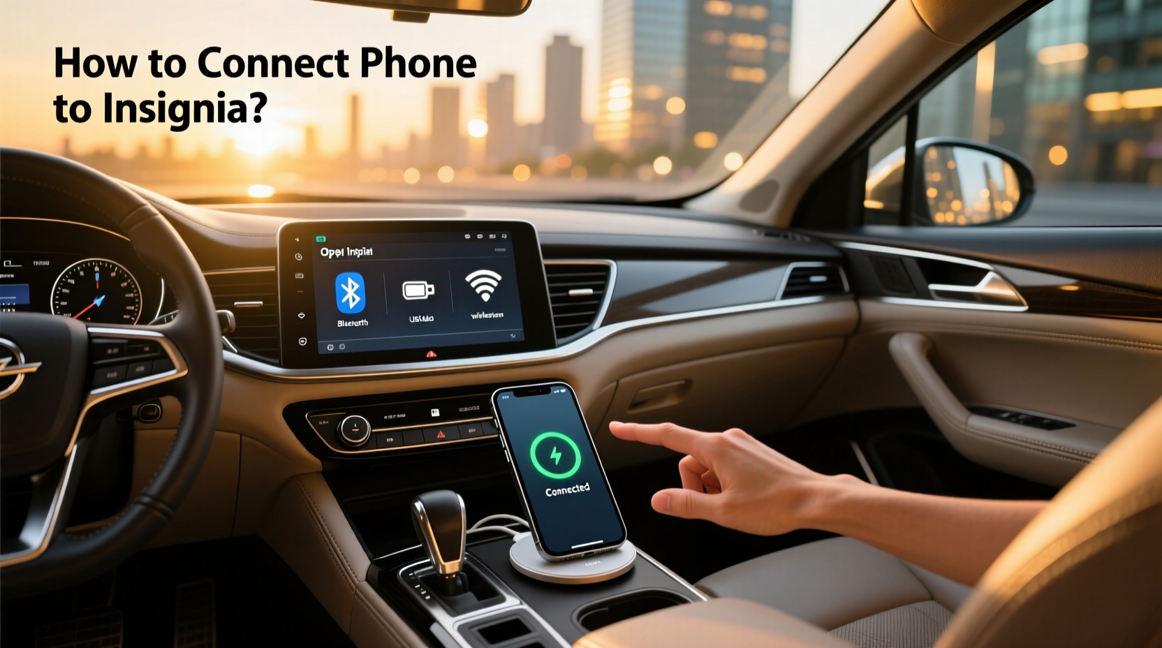 How to choose Opel Insignia multimedia interface, How to connect phone to Insignia?