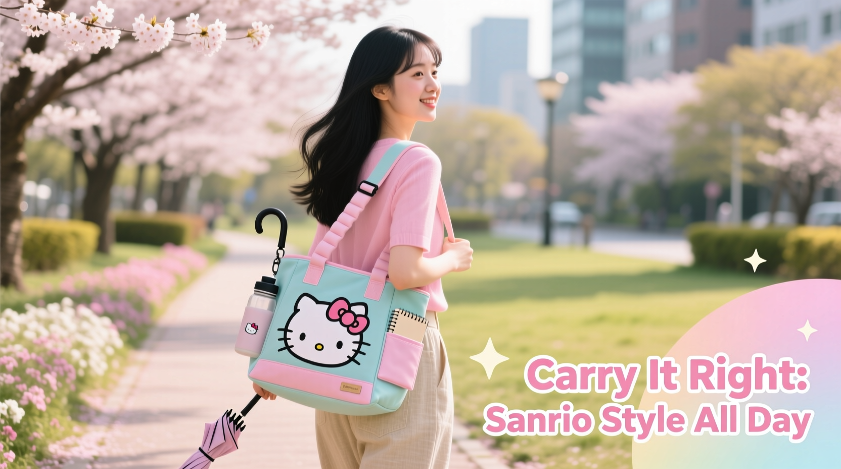 how to carry a sanrio bag comfortably practical tips for all day style and support