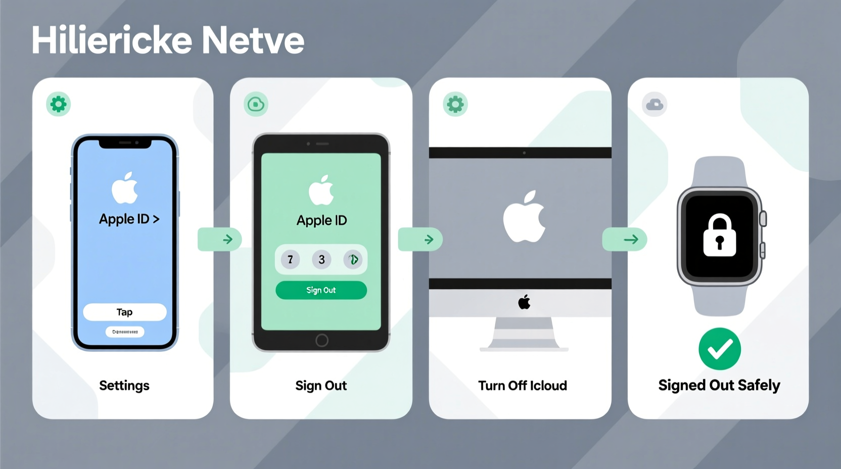 step by step guide how to safely log out of your apple id on any device