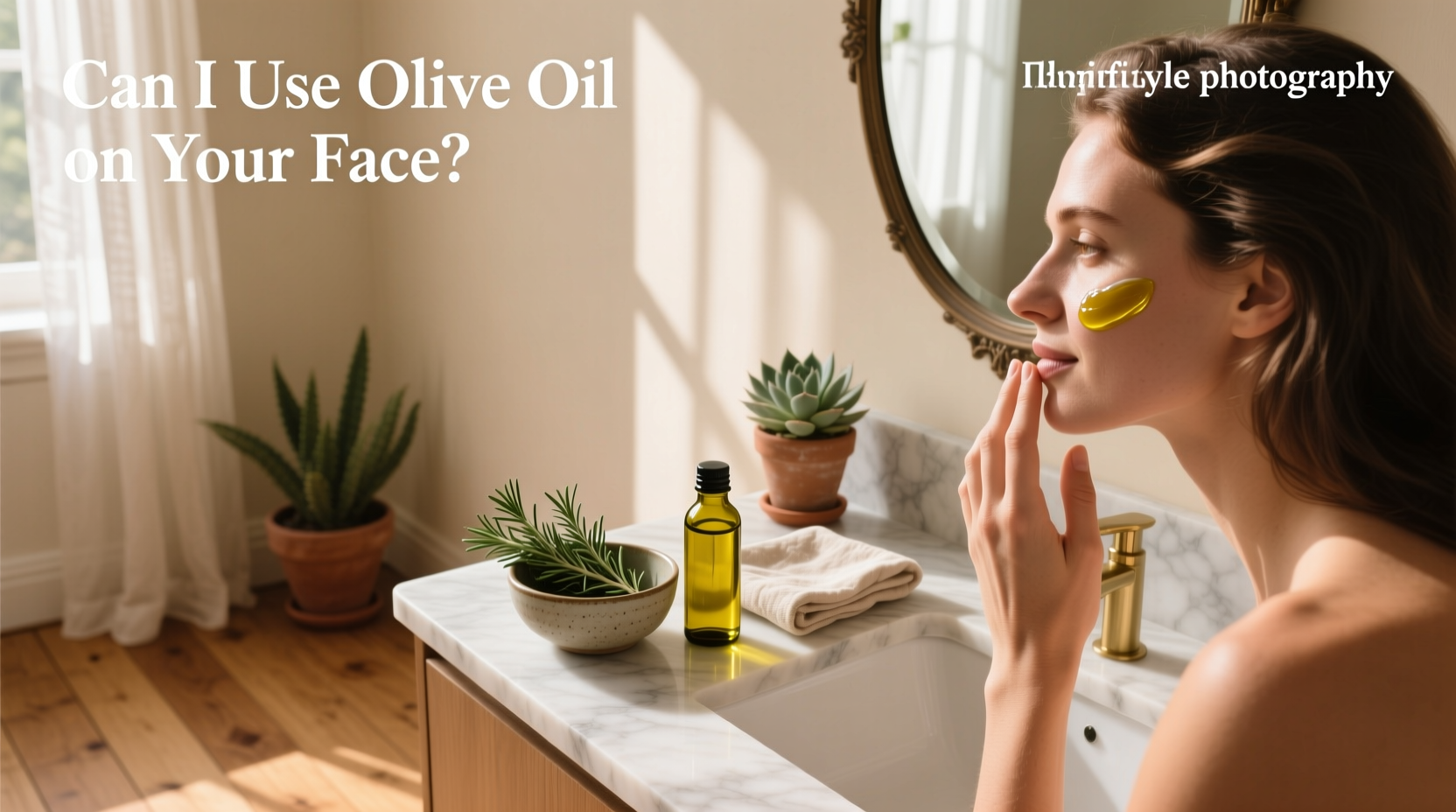 can i use olive oil on my face 