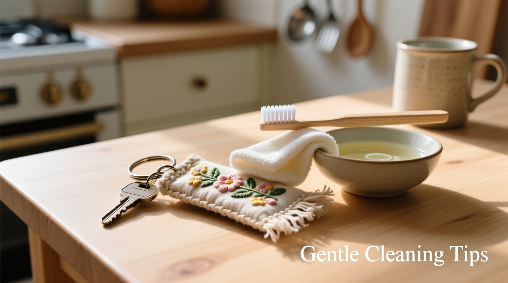 effective and gentle methods to clean your fabric keychain decoration at home