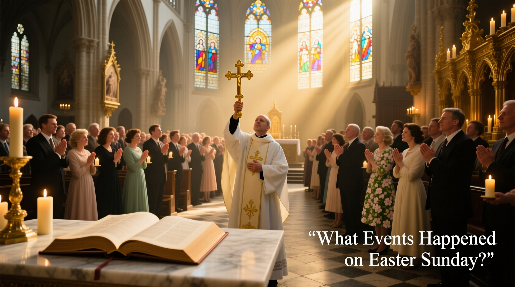 What Events Happened on Easter Sunday?