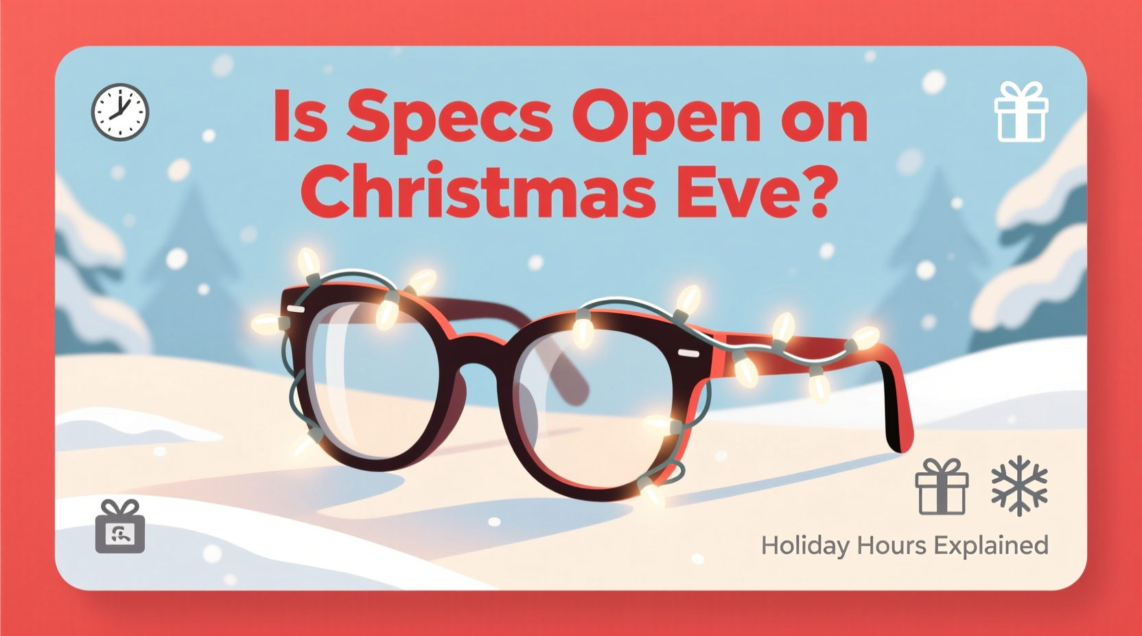 is specs open on christmas eve