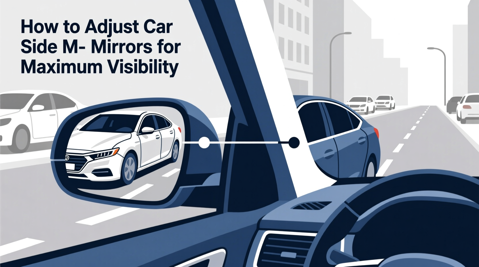 how to adjust car side mirrors