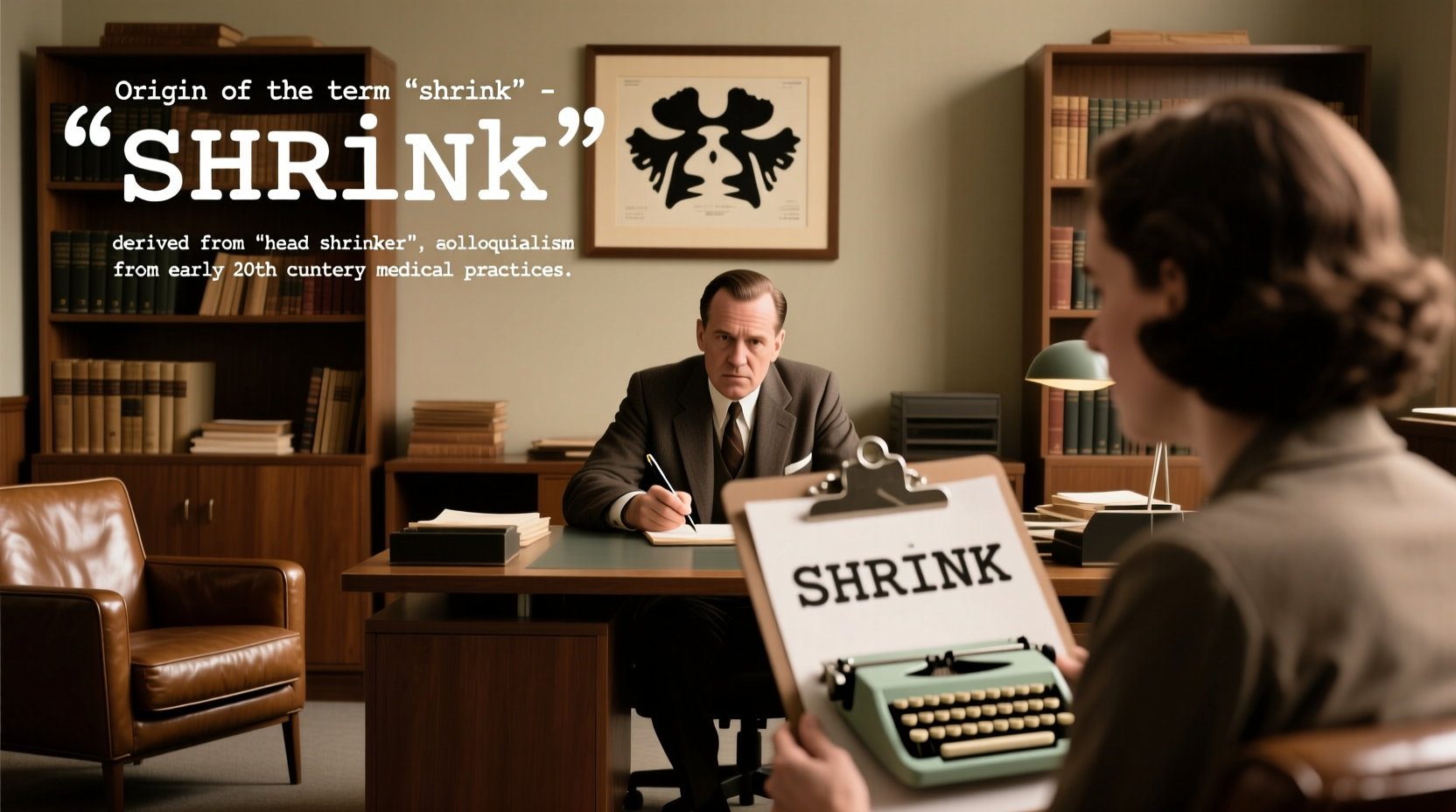 why are psychologists called shrinks origin meaning