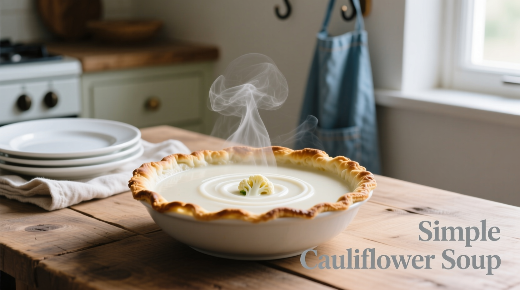 simple cauliflower soup