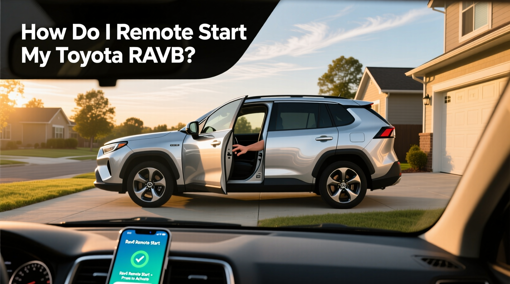 How to choose rav4 remote start,How do I remote start my Toyota RAV4?