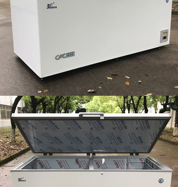 Minus 45 degree super freezer 1000 liters for tuna and deep seafood fishing vessel ultra low temperature freezer