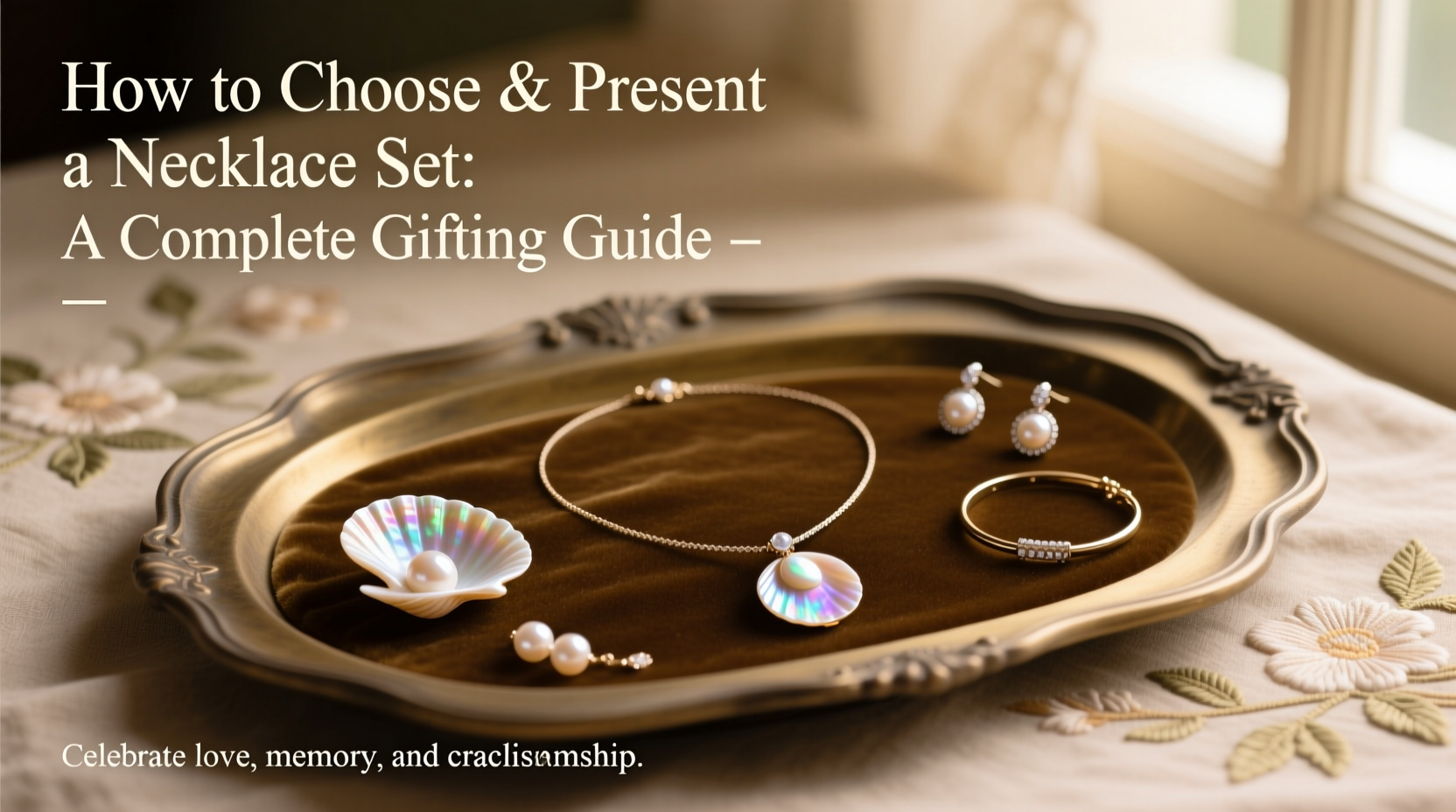 how to choose and present a necklace set shell cherish a complete gifting guide