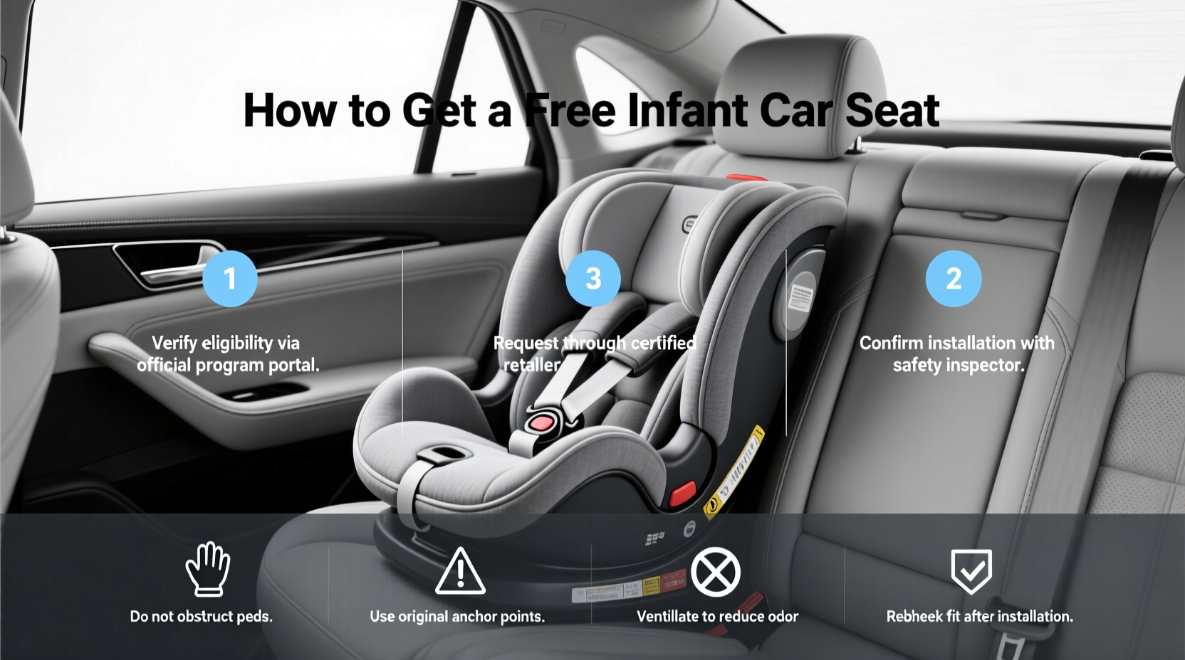 how to get a free infant car seat