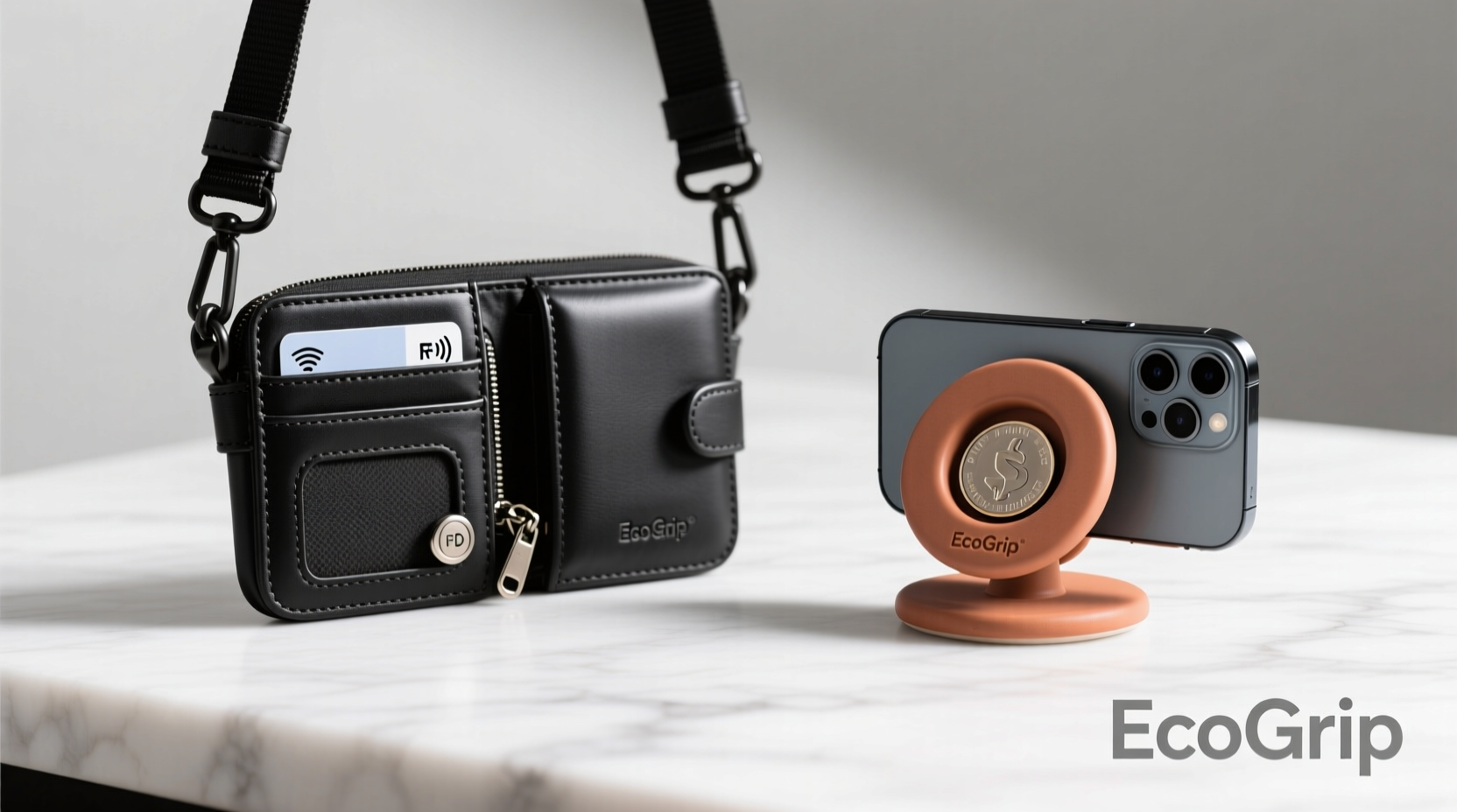 crossbody wallet case or popsocket wallet which phone grip is actually more useful