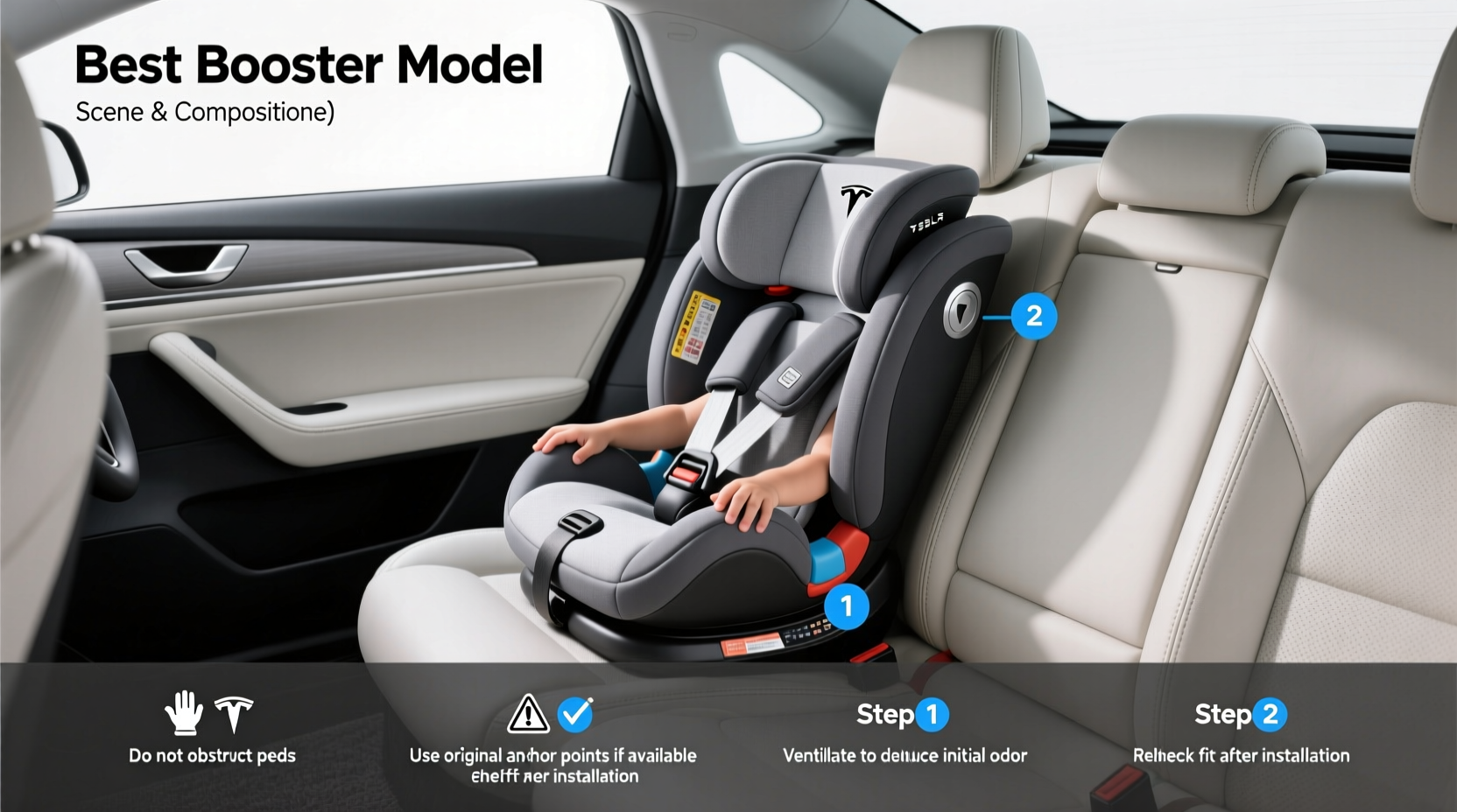 best booster seat for model 3