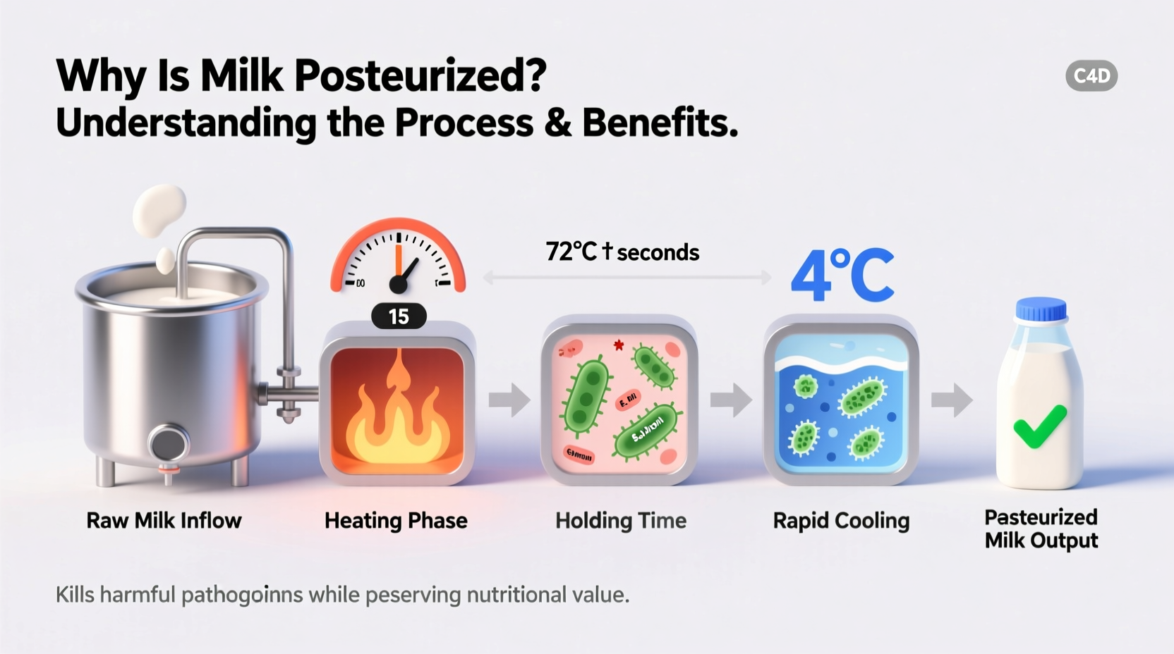why is milk pasteurized understanding the process benefits