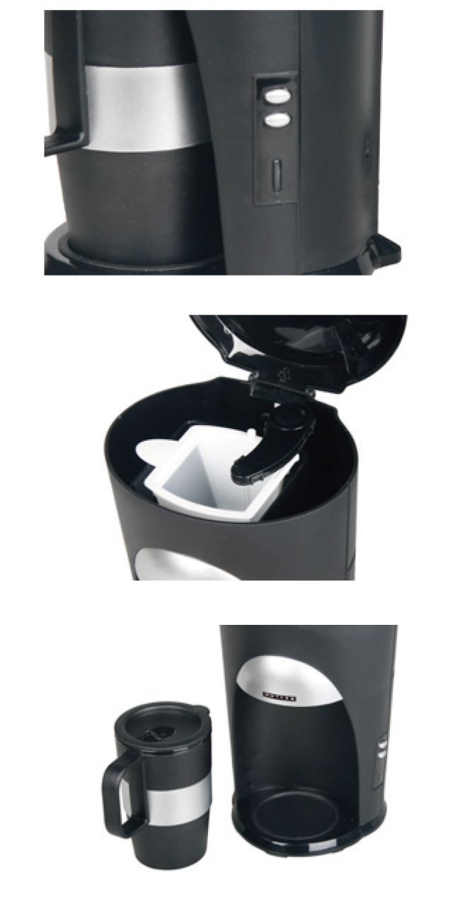 CM-901 0.3l Single Cup / Single Serve Coffee Makers Portable Automatic 5