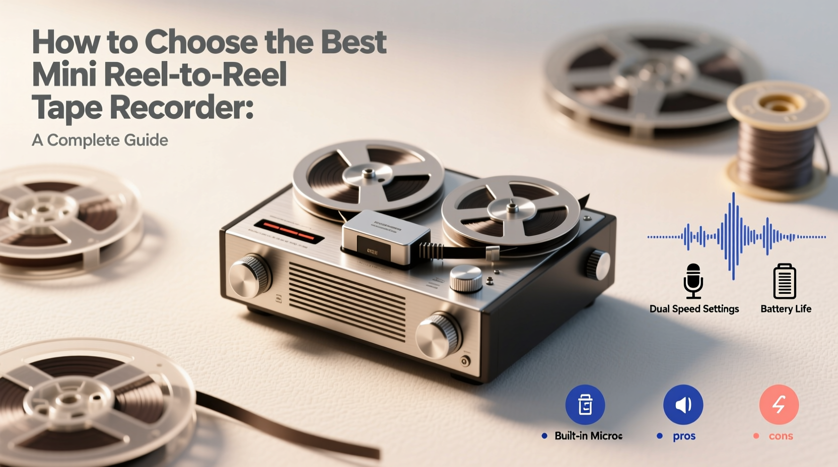 mini reel to reel tape recorder