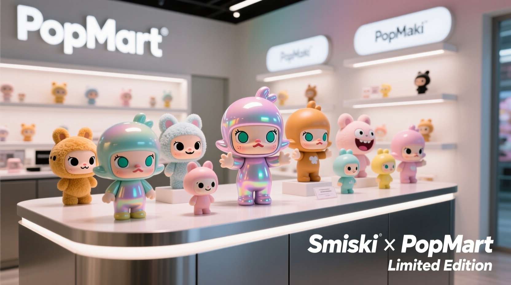 does popmart have smiski