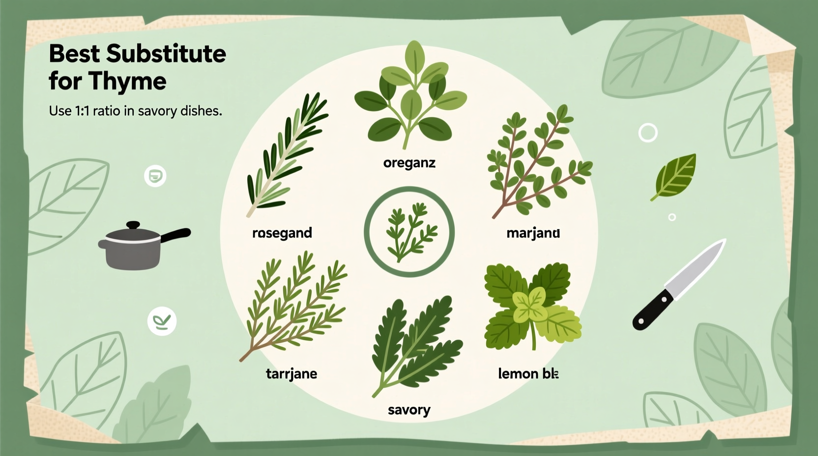 Best Herbs to Replace Thyme in Cooking