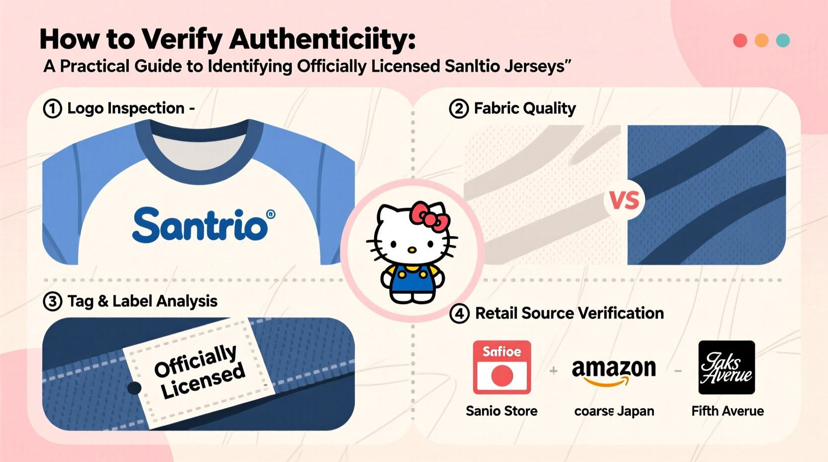 how to verify authenticity a practical guide to identifying officially licensed sanrio jerseys
