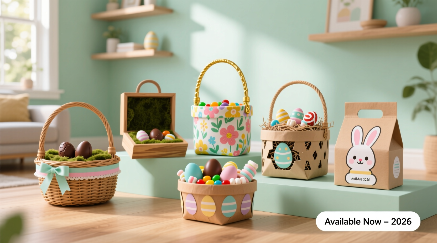where to buy pre made easter baskets