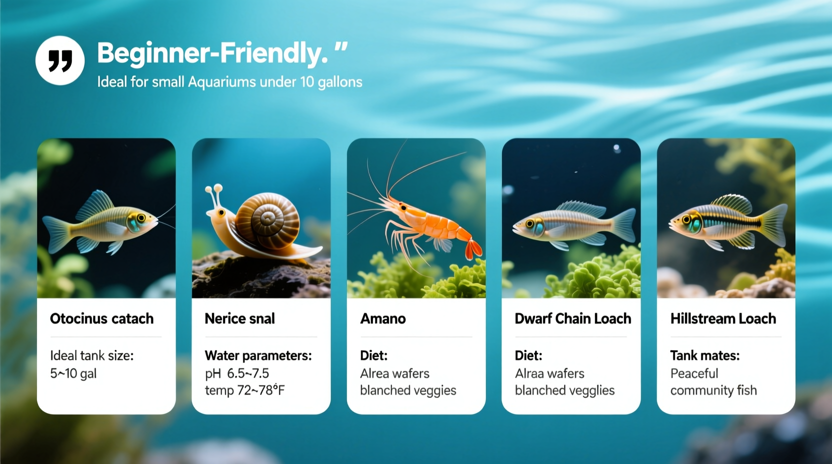 choosing the best bottom feeder fish for small tanks care tips guide