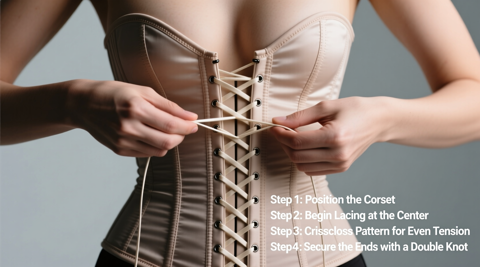 master the art of corset lacing step by step guide for a perfect fit