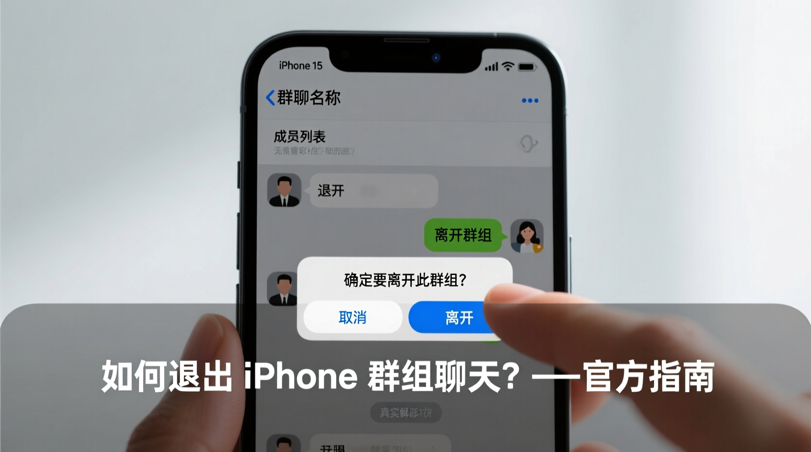 cant leave iphone group chat heres why how to fix it