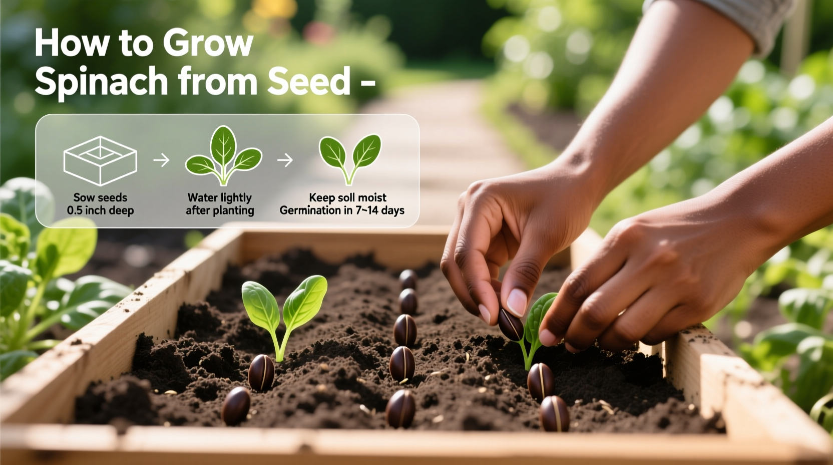 How to Grow Spinach from Seed: Complete Step-by-Step Guide