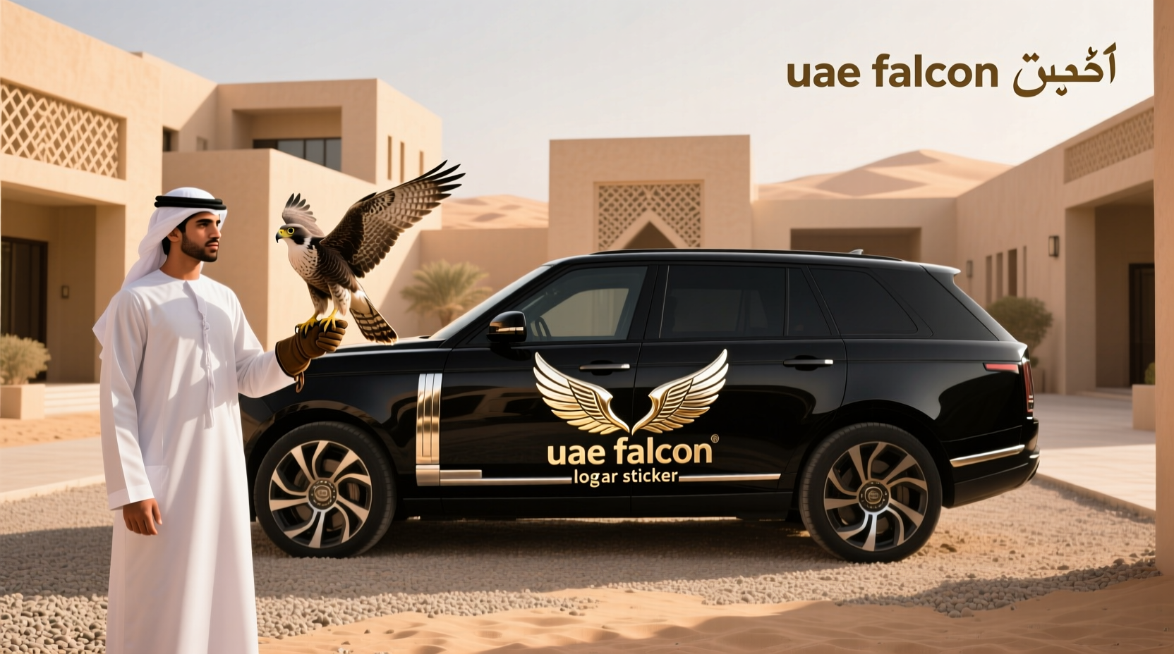 How to Choose UAE Falcon Logo Car Sticker, Why Do Emiratis Have Falcons?