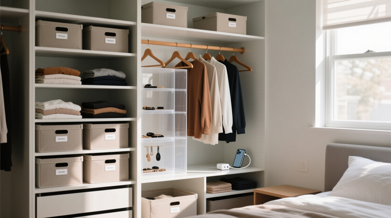 pro organizer revamped my closet