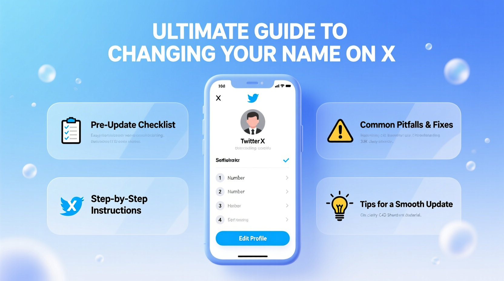 ultimate guide to changing your name on x tips for a smooth update