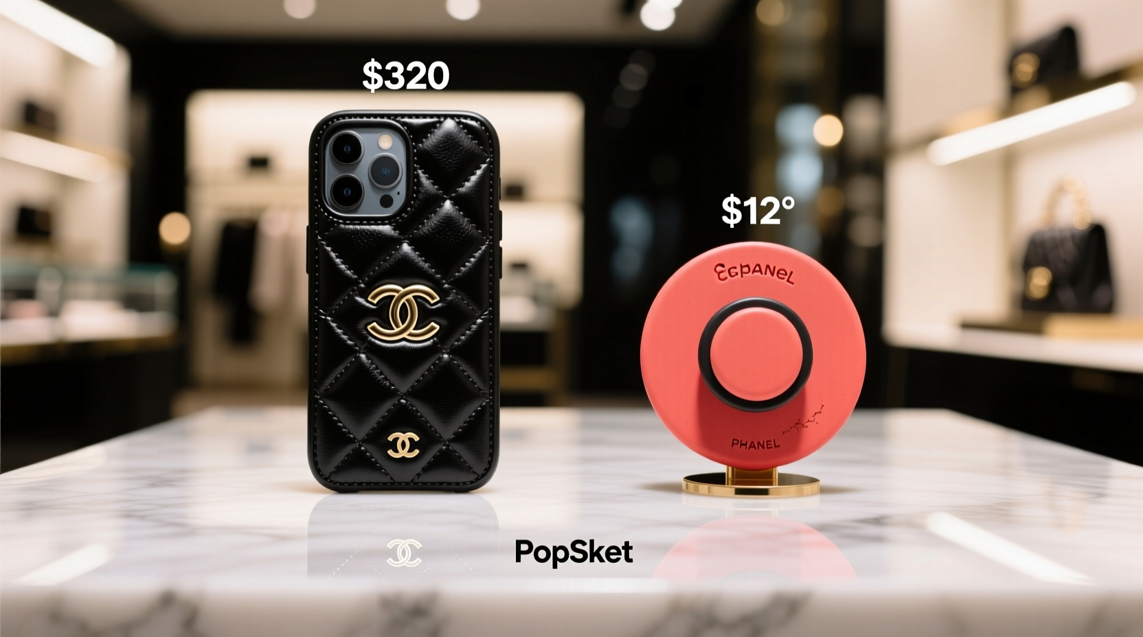 chanel phone case vs popsocket is the hype real or just the price tag