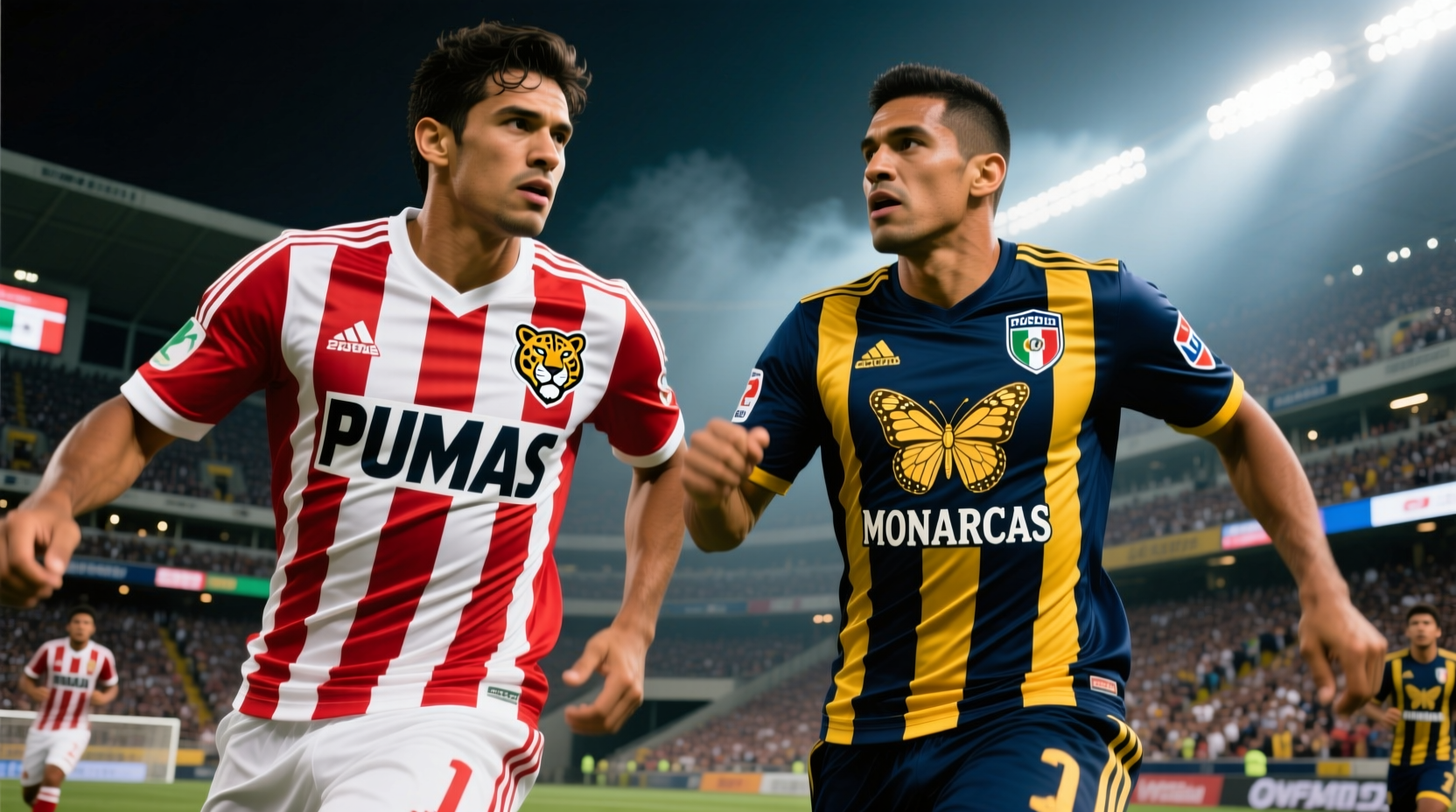 pumas vs monarcas in 2013 did the jerseys look any different